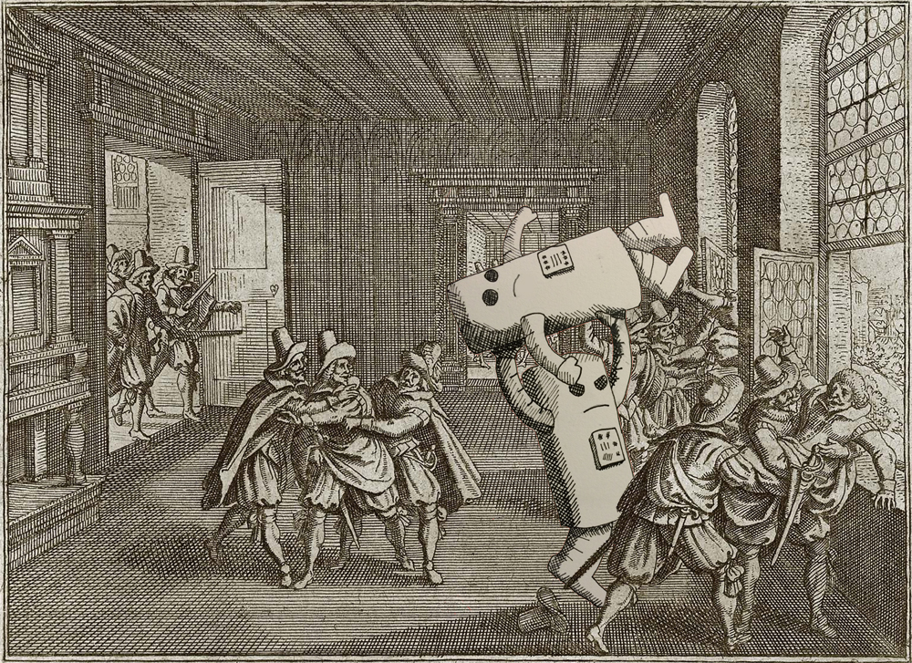 The Robot Defenestration of Prague